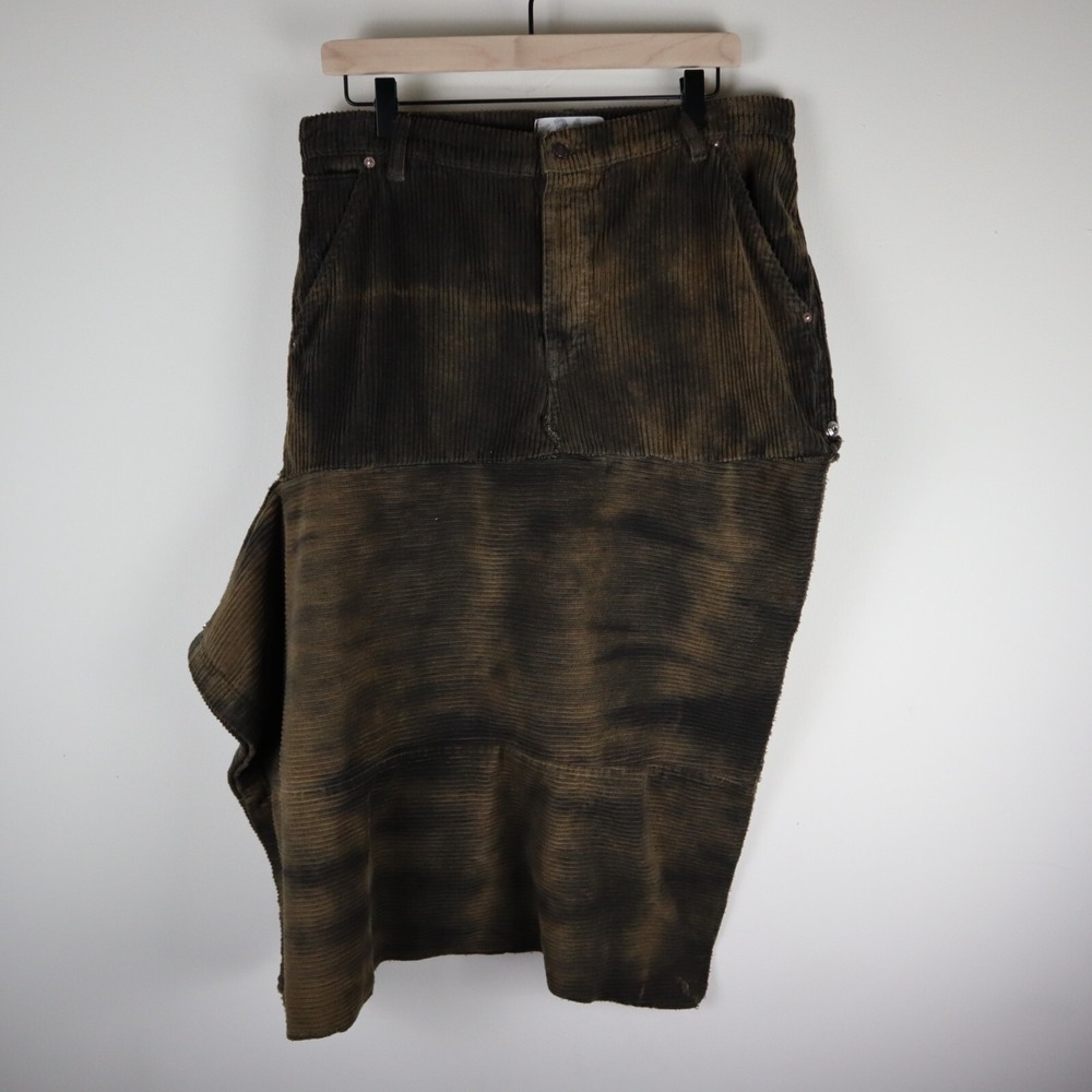 We The Free Reese Pitched Straight Leg Corduroy Custom Skirt SZ 31 *DESCRIPTION*